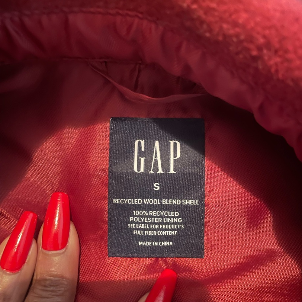 GAP Red Puffer Jacket